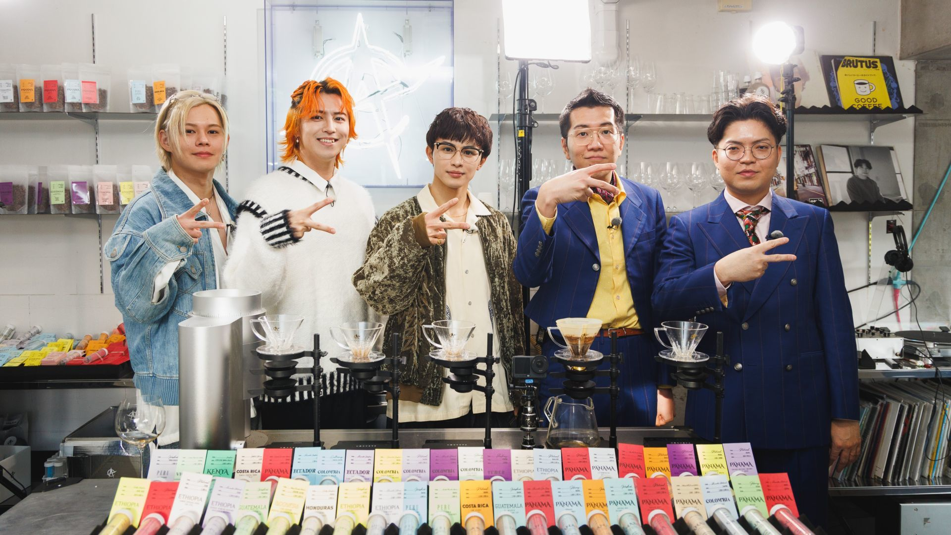 超特急VS.ヤーレンズ コーヒーの極意を学ぶ