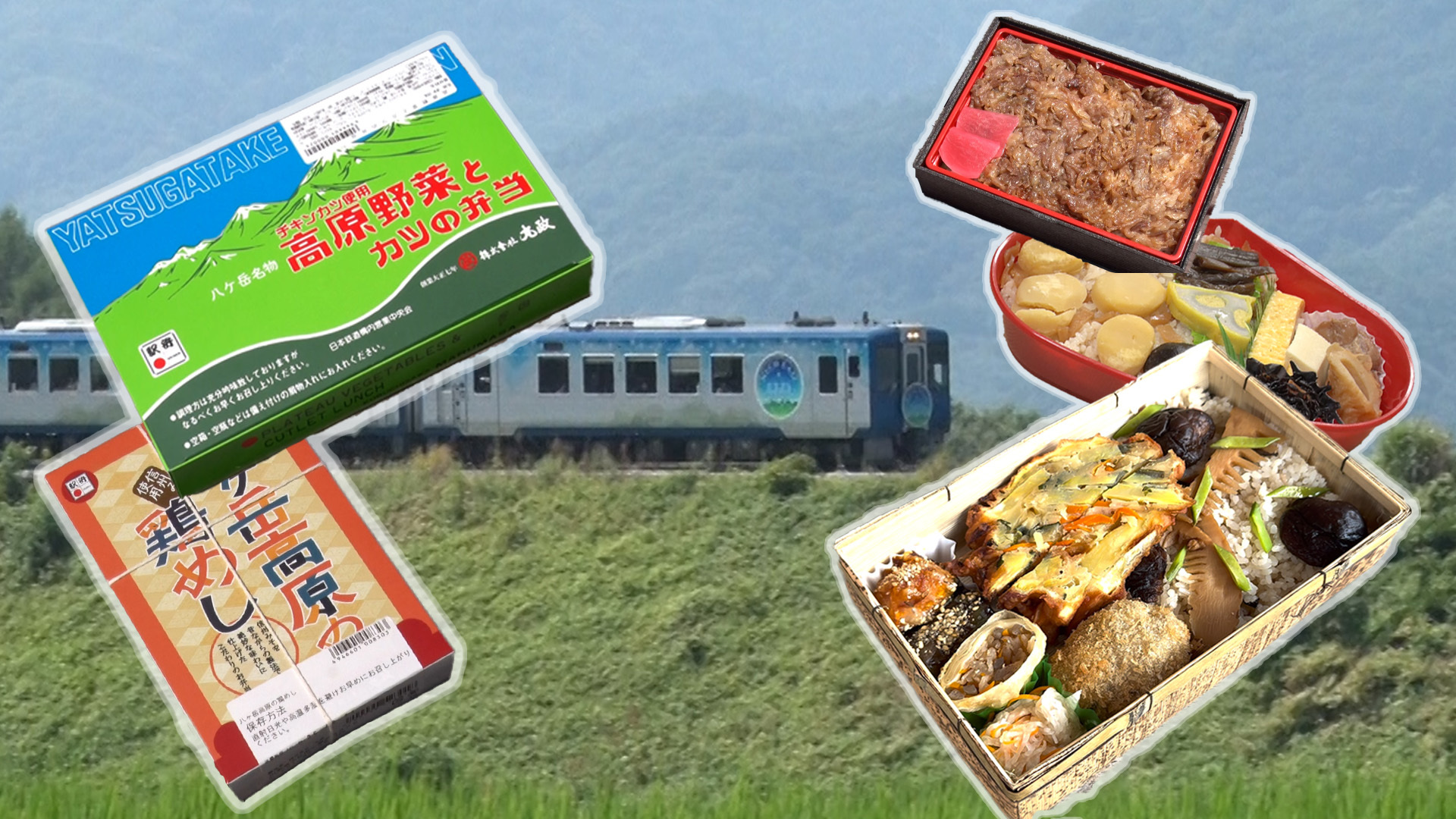 大人気鉄道シリーズ!“そこに行かないと食べられない駅弁”特集