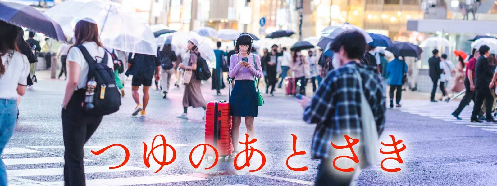 ツユ 黒し アパレル第2弾 ツユ傘