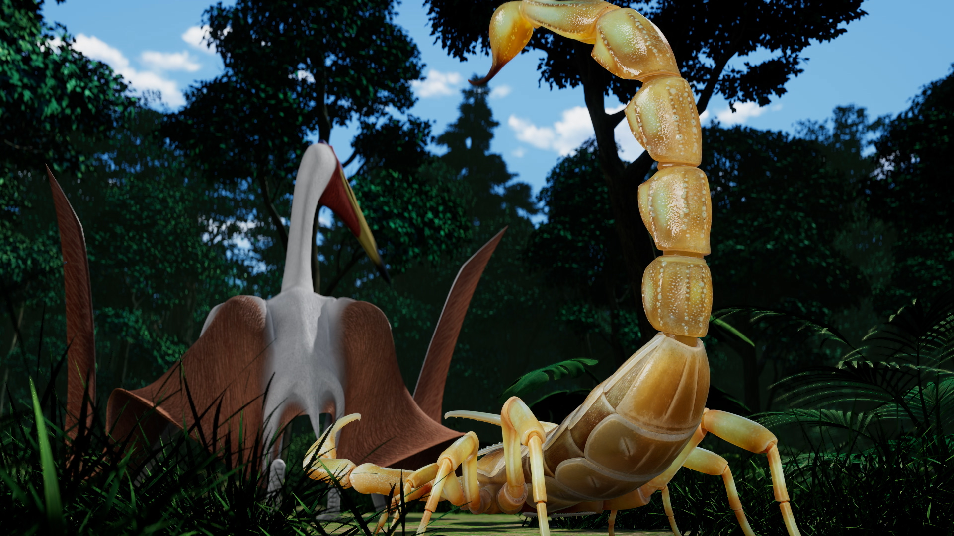 【レギュラーマッチ】デスストーカー VS ケツァルコアトルス