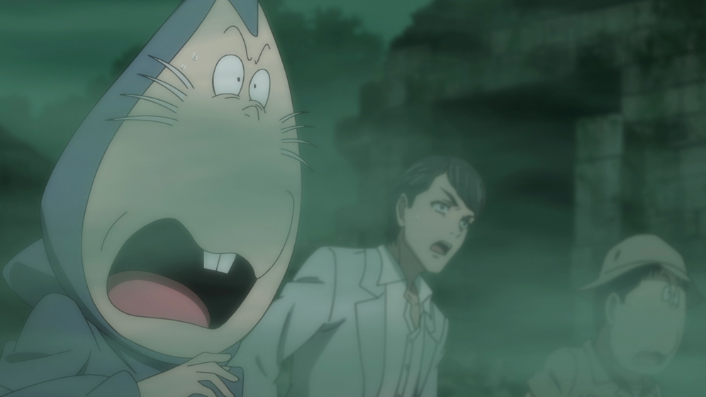 アンコールワットの霧の夜