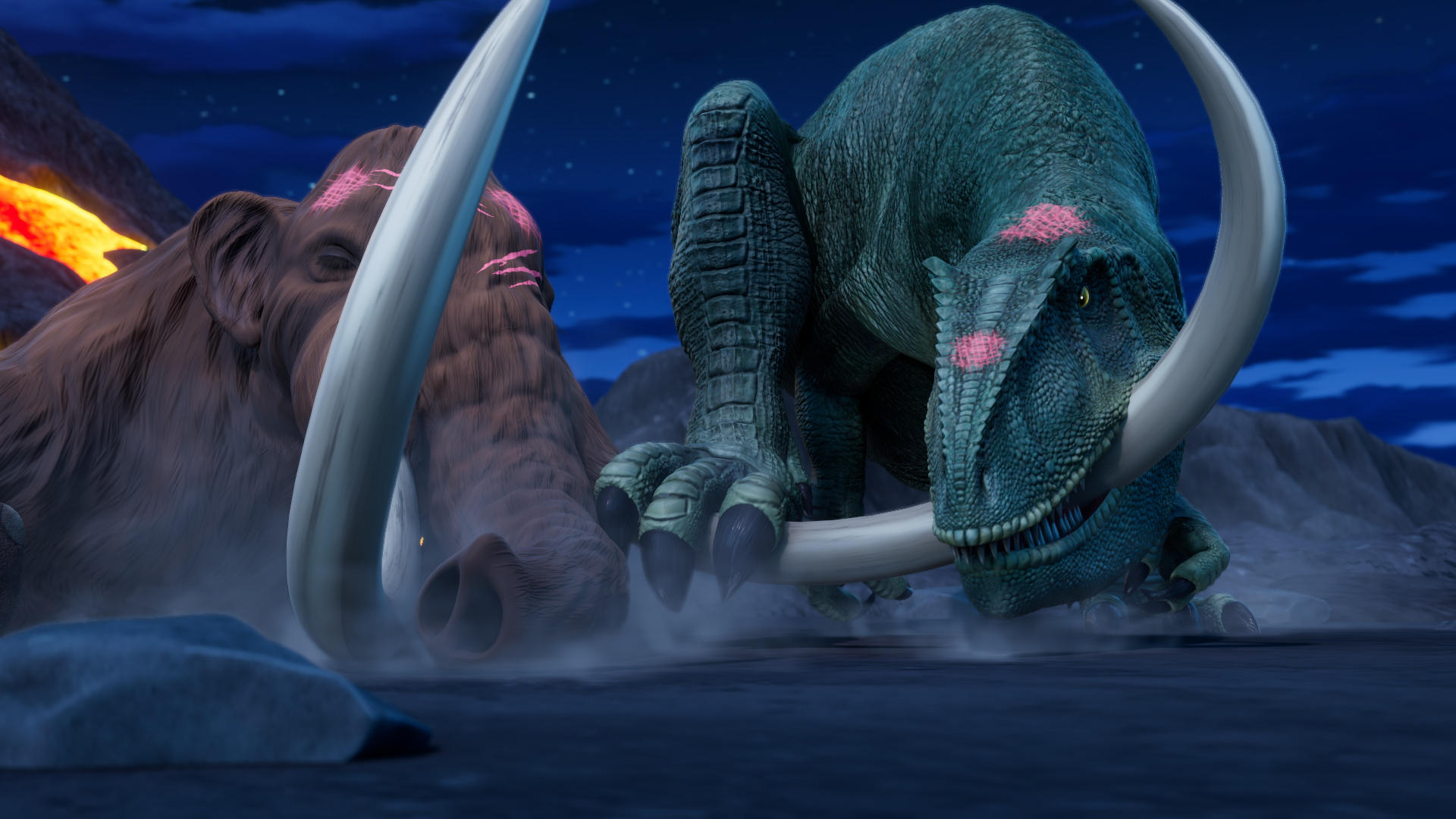 【準決勝第2試合】インペリアルマンモス VS ギガノトサウルス