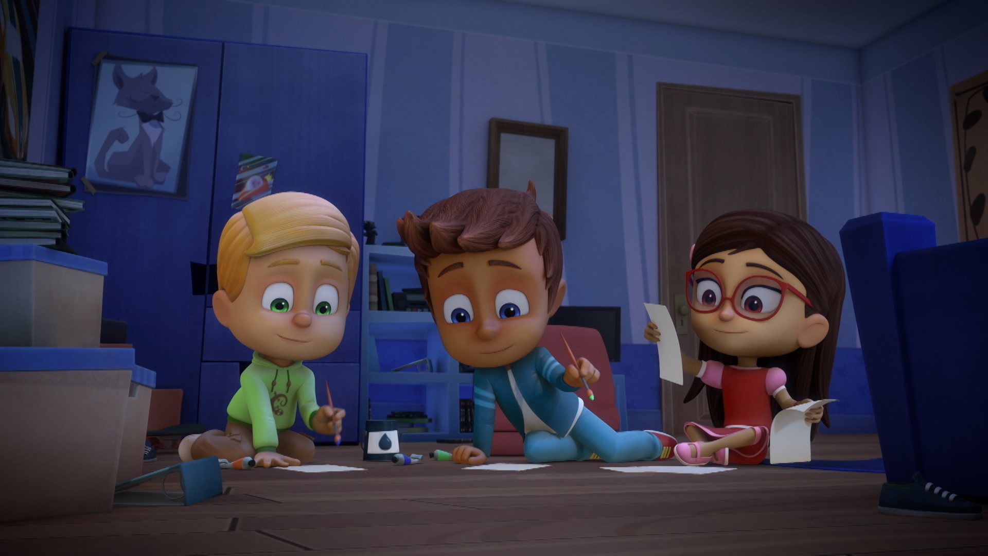 (吹) 【パジャマスク】「なぞの おめん」