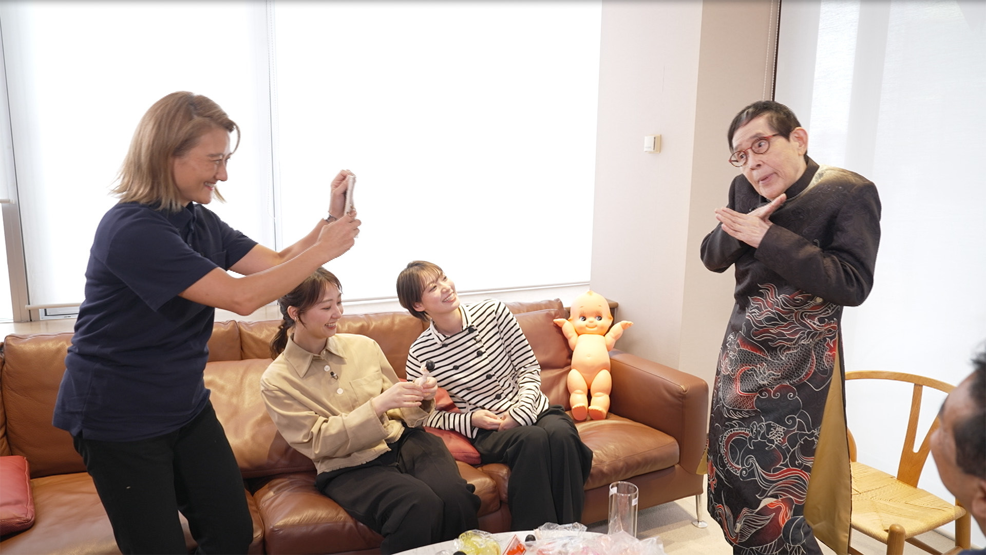 「欽ちゃんのダメよキューピー人形」製作へ