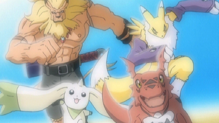 デジモン総出撃! 風に向かって進め