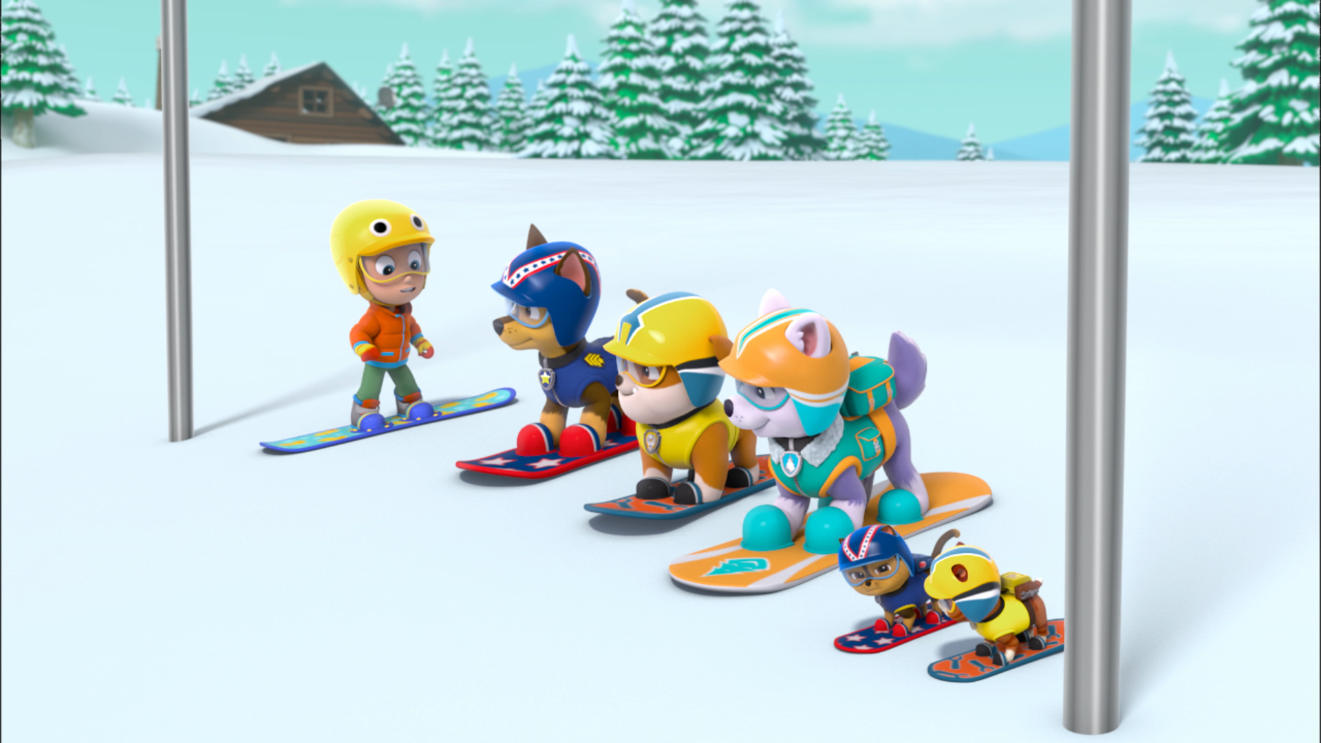 (吹) トラブルいっぱい! スノーボードレース／せんすいかんをとりもどせ!