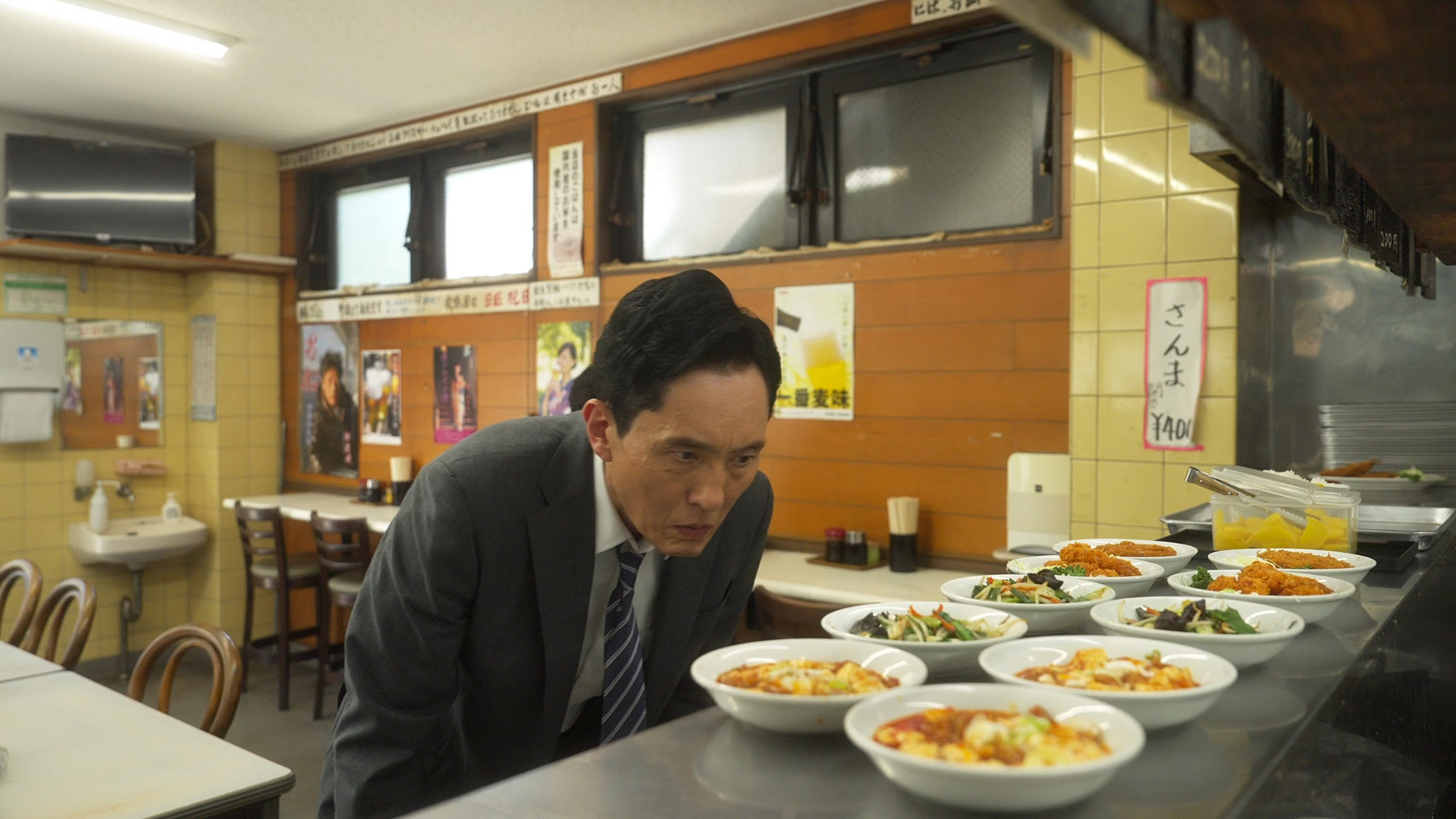 東京都足立区谷在家のセルフ食堂の朝ご飯
