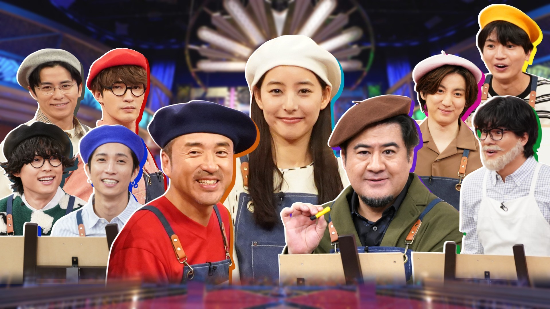 ムロツヨシ画伯がAIの壁に挑む!! 発想力お絵かき伝言Q!!