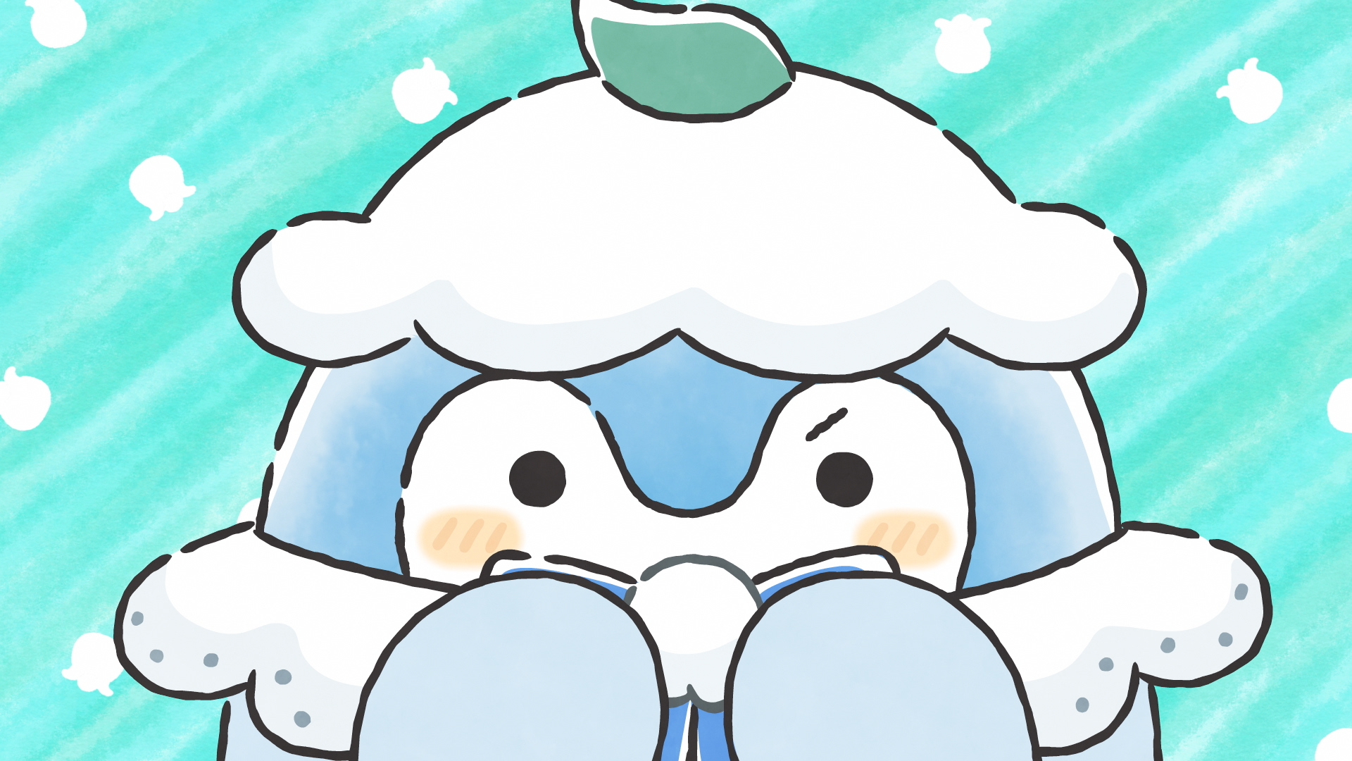 「青いお花ちゃん」