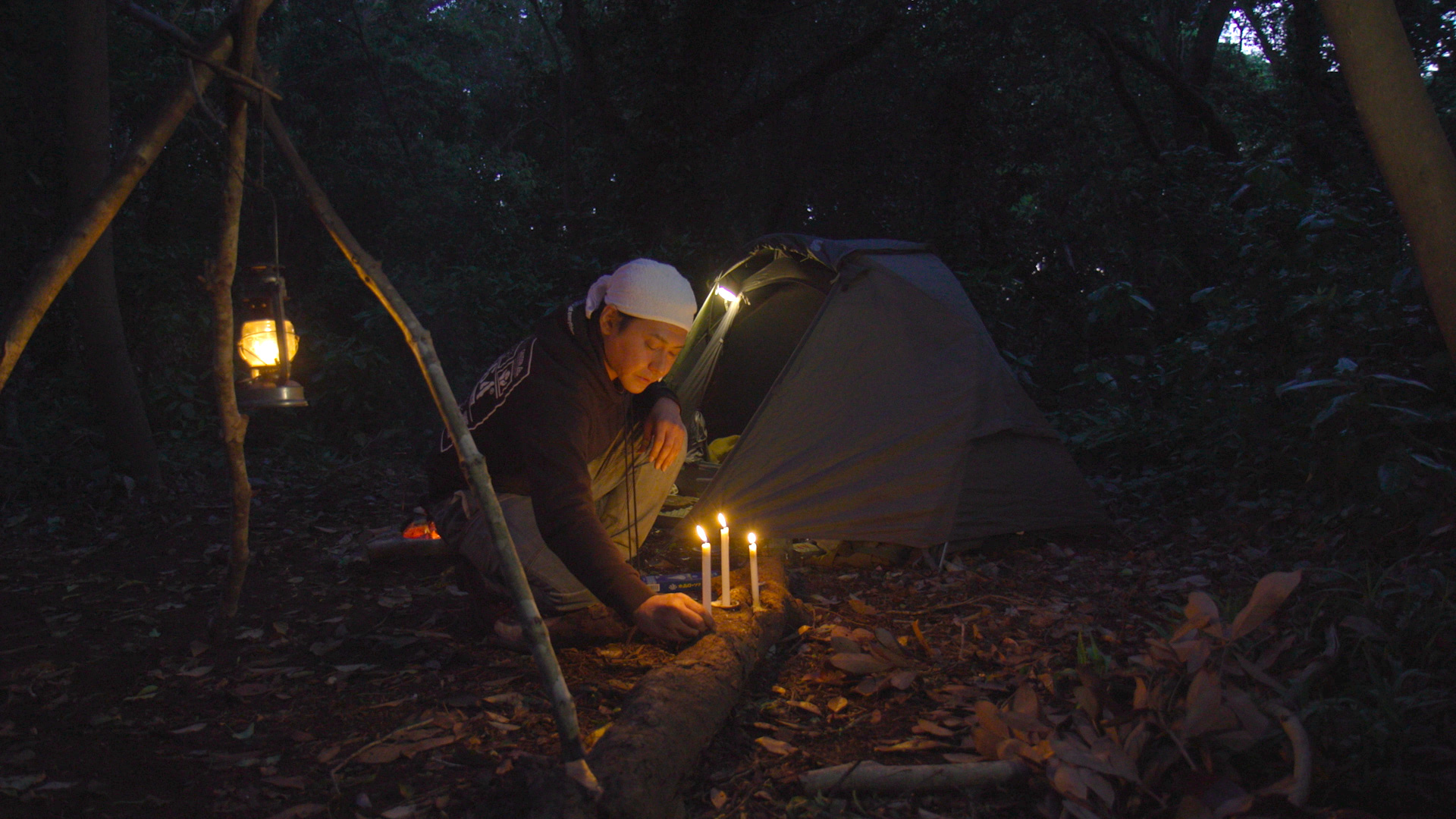 #196 森のともしびに照らされて俺は