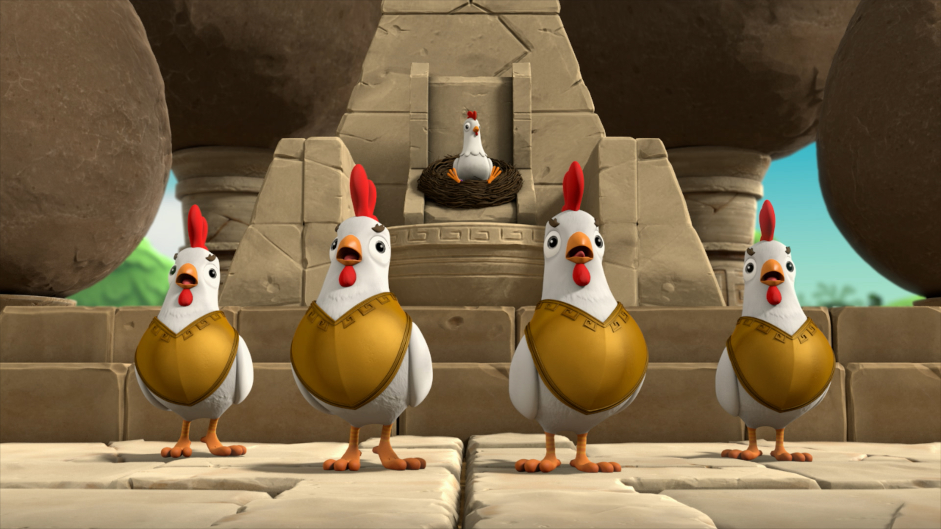 (吹) コケコッコじまのじょおうさま