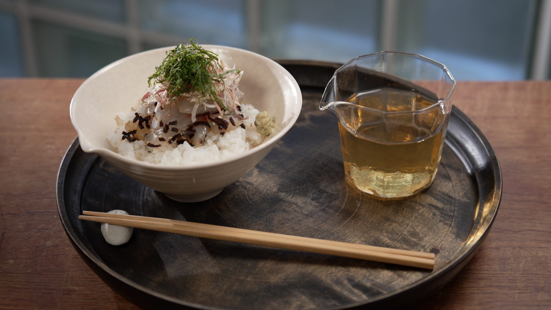 冷やし鯛茶漬け