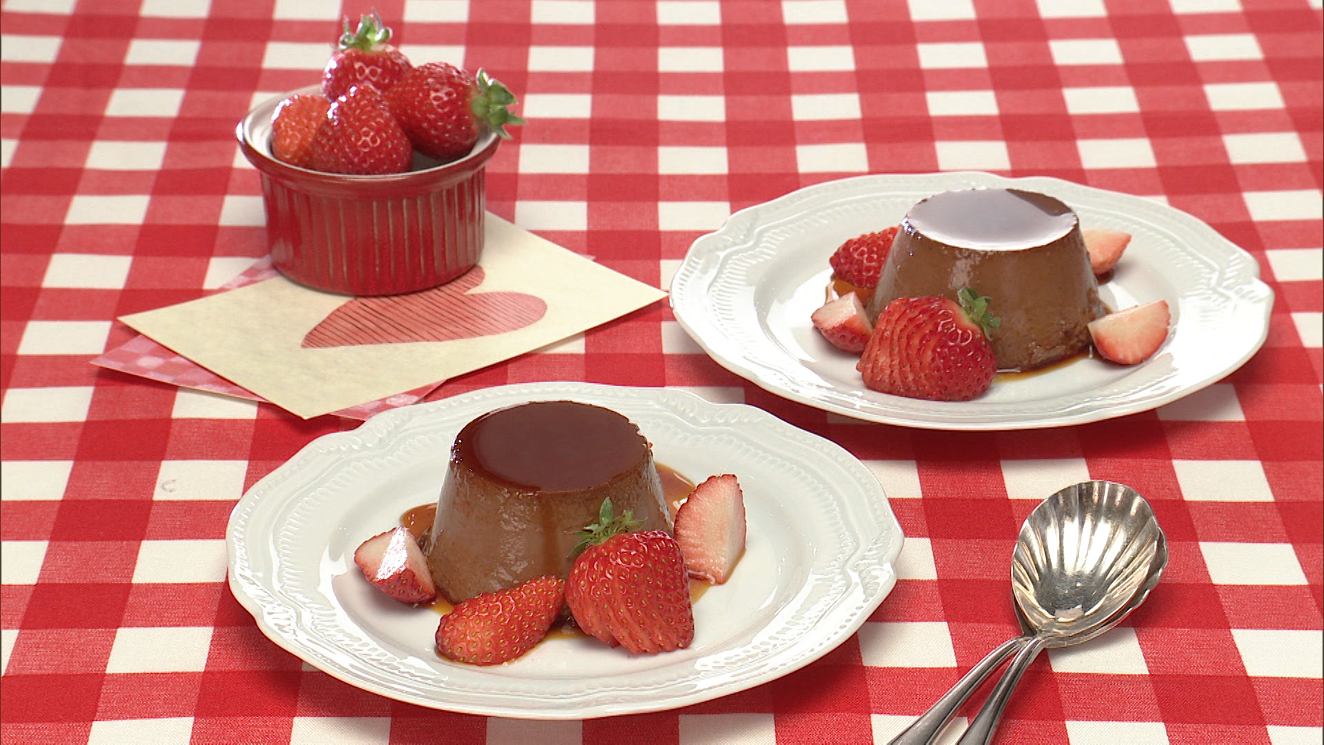 フライパンチョコプリン