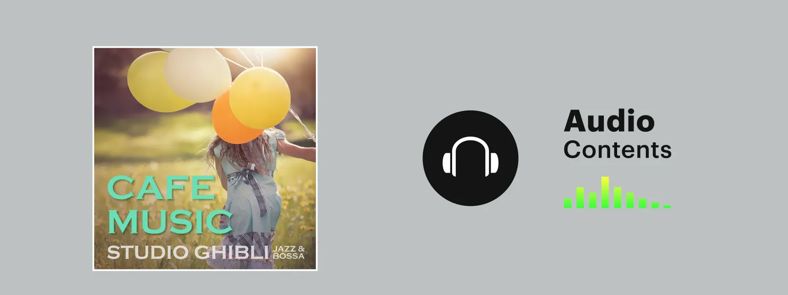 CAFE MUSIC Studio Ghibli JAZZ and Bossa acoustic Hulu(フールー)