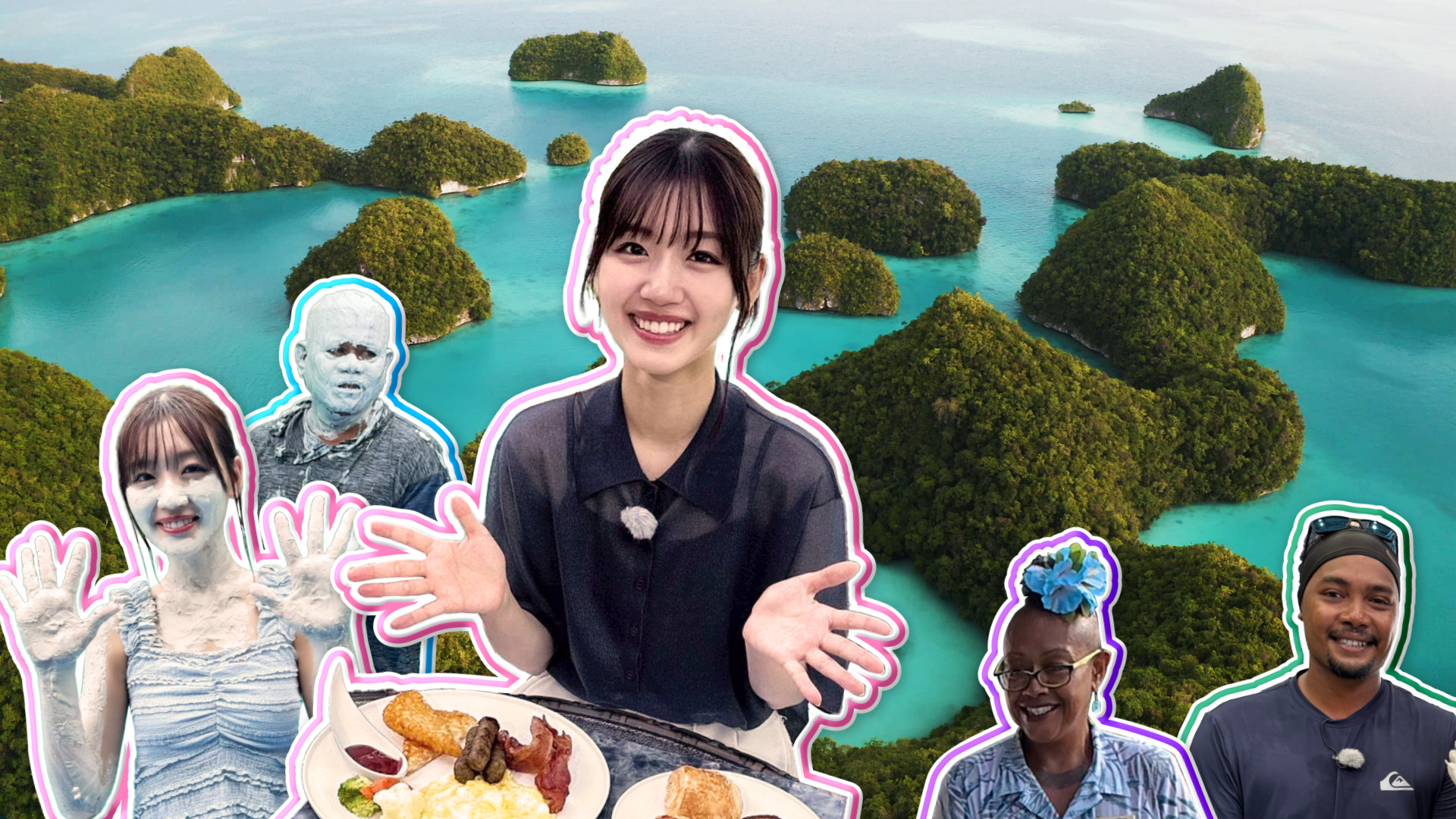 「ZIP! 旅キテルネ!」佐々木美玲が行くパラオ旅!