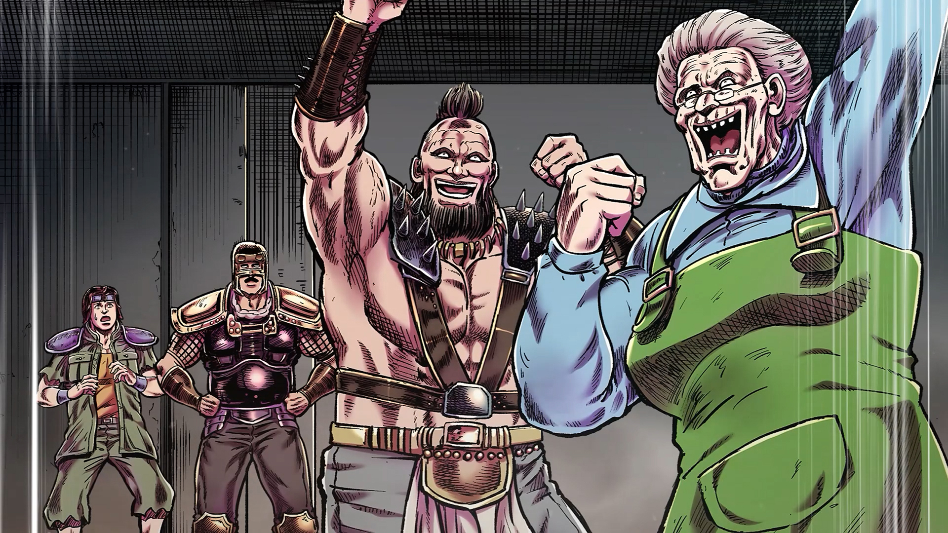 拳王軍の予行演じゅゔっ!