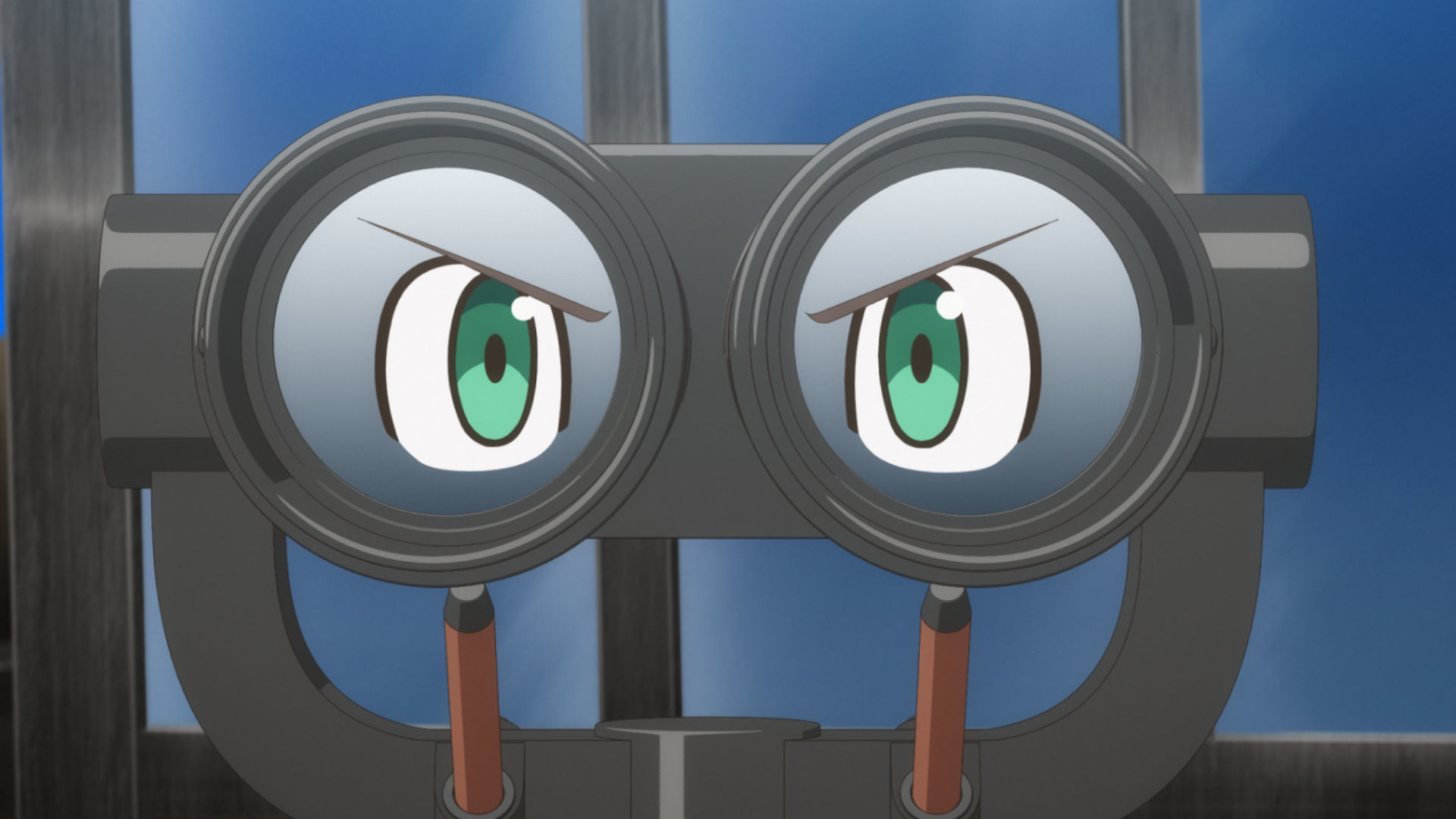 貝と自動販売機