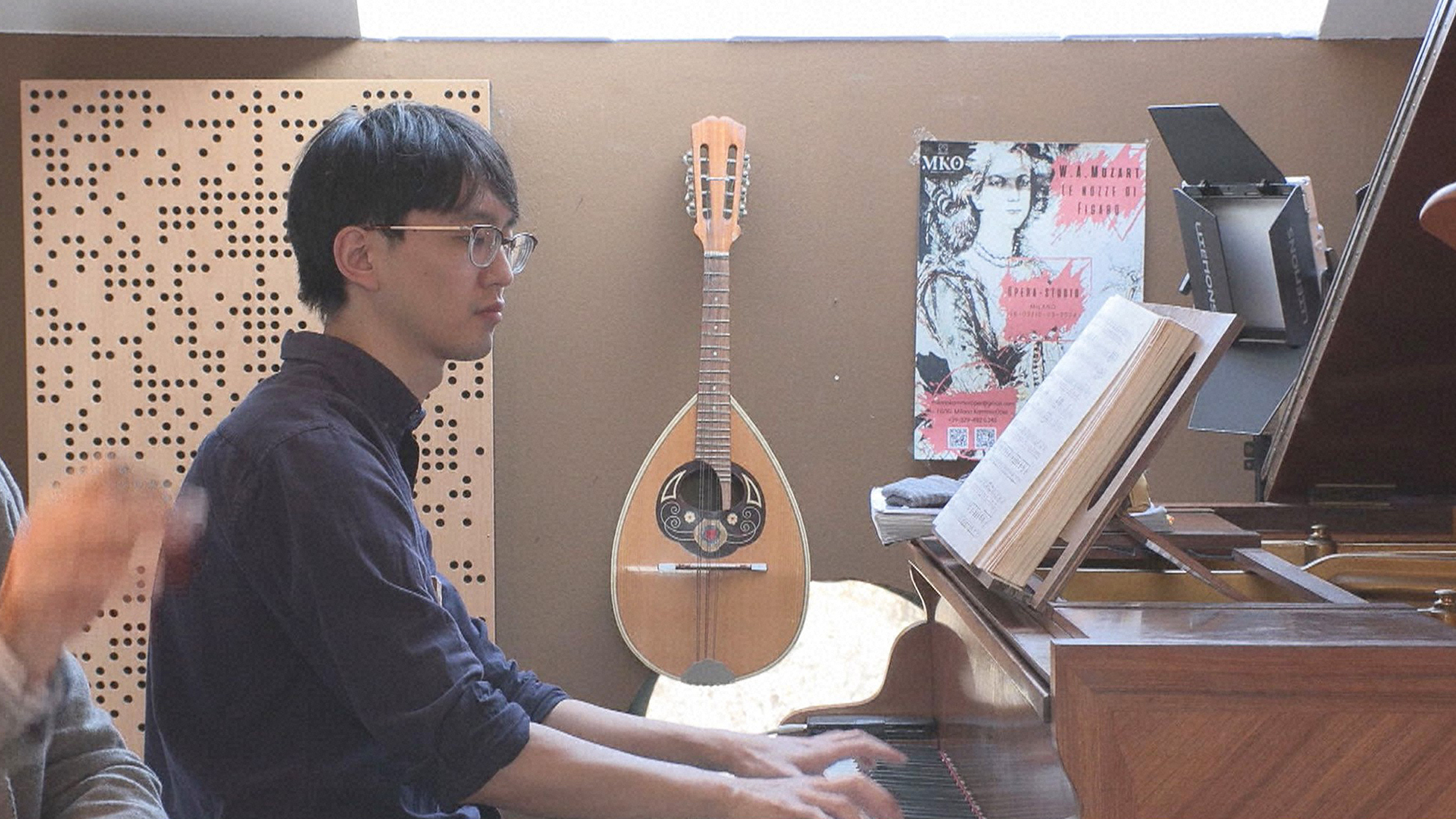 グッと! 地球便 イタリアでオペラ歌手を陰で支えるコレペティトールの息子へ