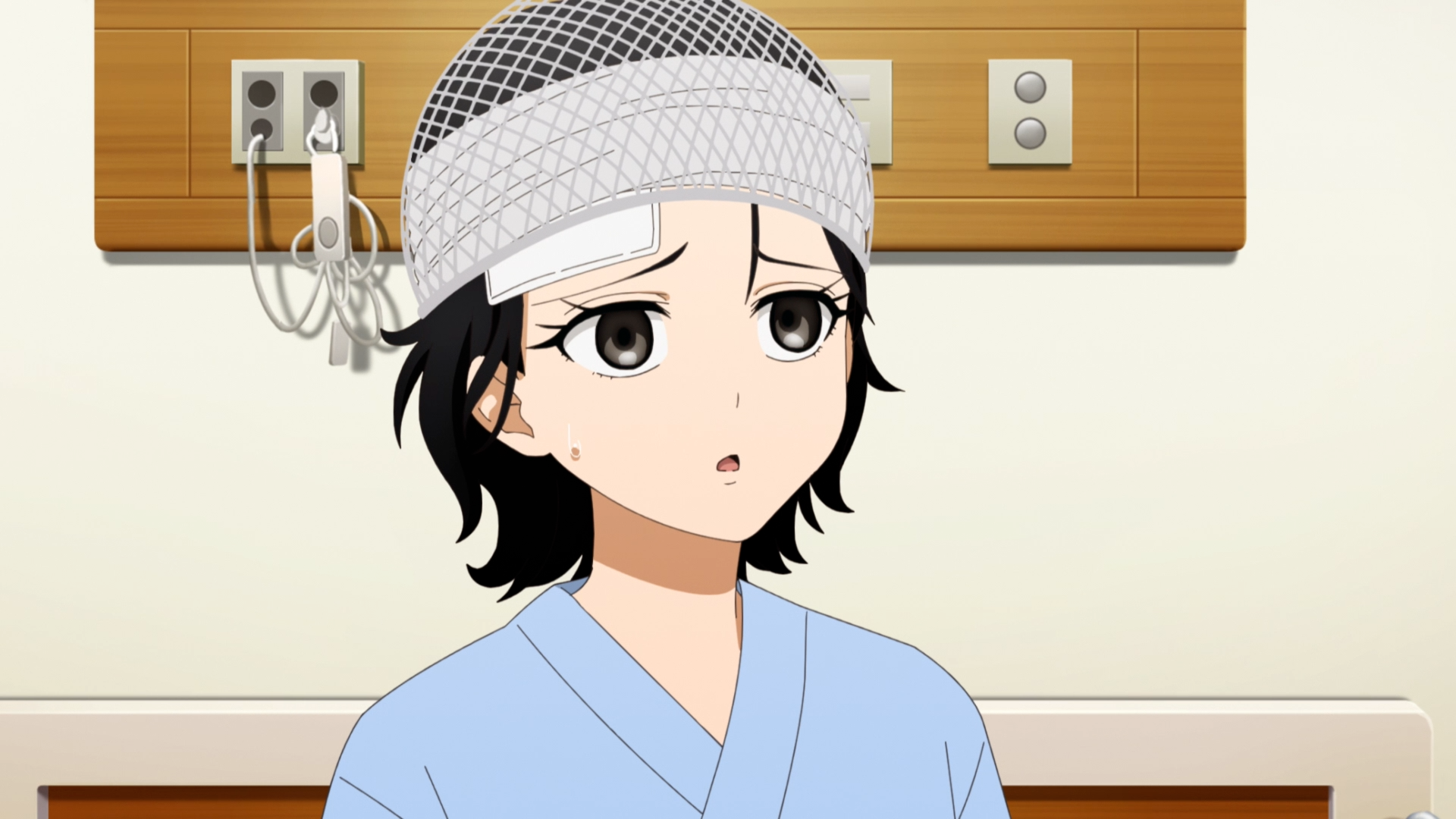 「みえてる人はコワくない?」「チエ先生はコワくない」