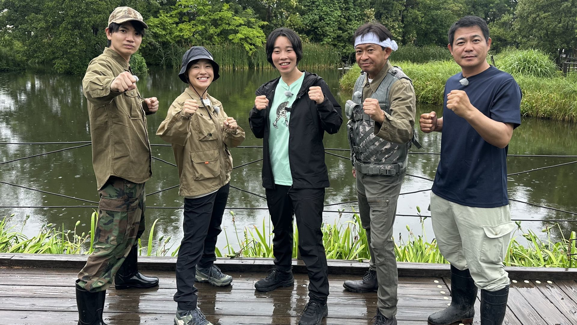 都会の生態系破壊王を金メダリストと捕獲! 屋形船で極上和食に