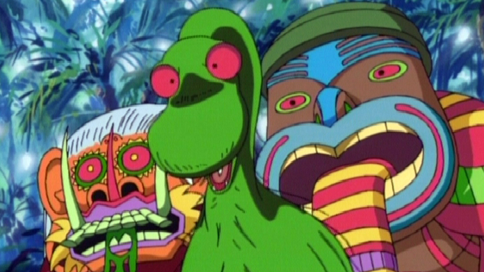 恐怖! 吸血妖怪の島