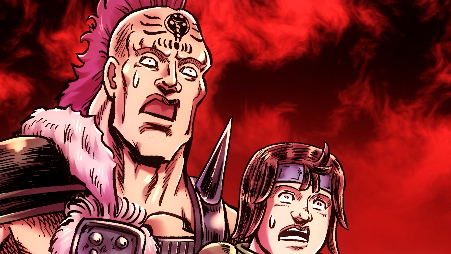 遭遇! 胸に七つの傷のおぼぼっ!