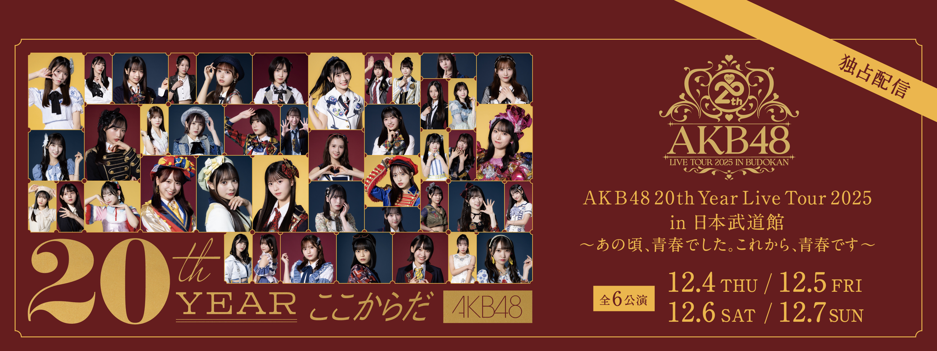 AKB48 20th Year Live Tour 2025 in 日本武道館 〜あの頃、青春でした