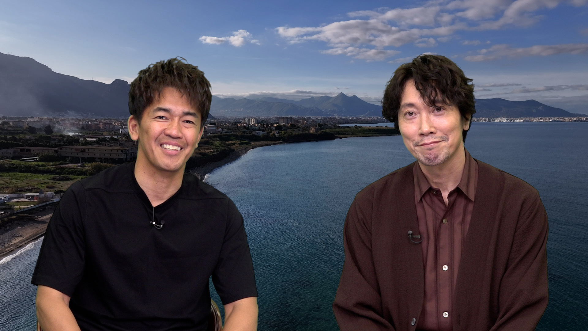 佐々木蔵之介が登場! シチリア島の海を望む絶景ヴィラに大興奮