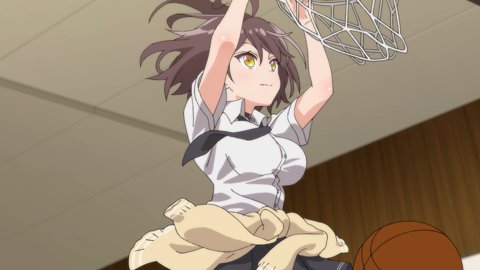 運動の後は、甘いもの…