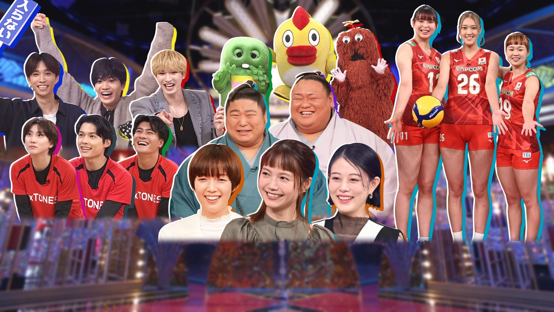 女子バレー日本代表&高畑充希&宮﨑あおい参戦