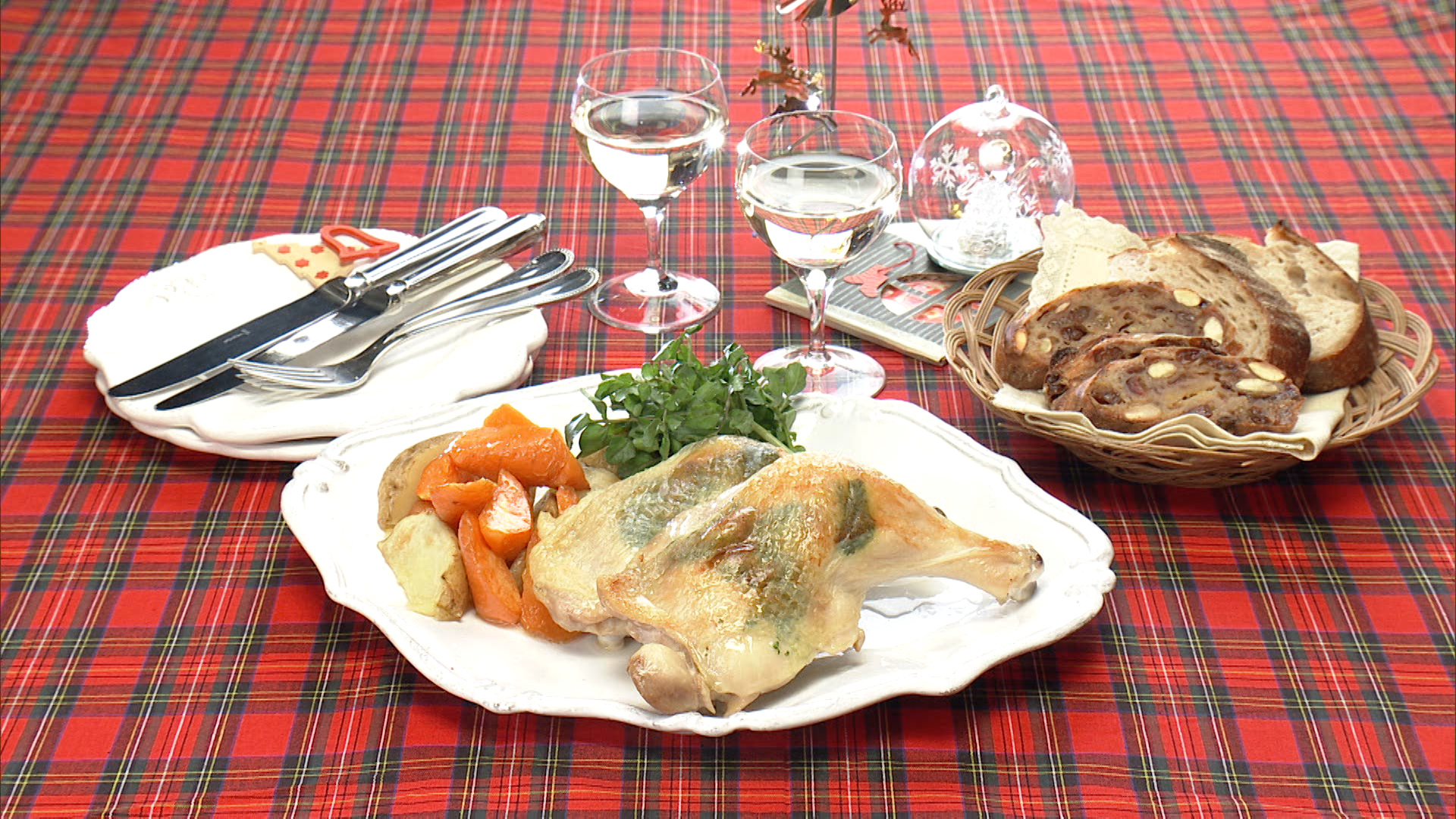 骨つきチキン ハーブバター焼き