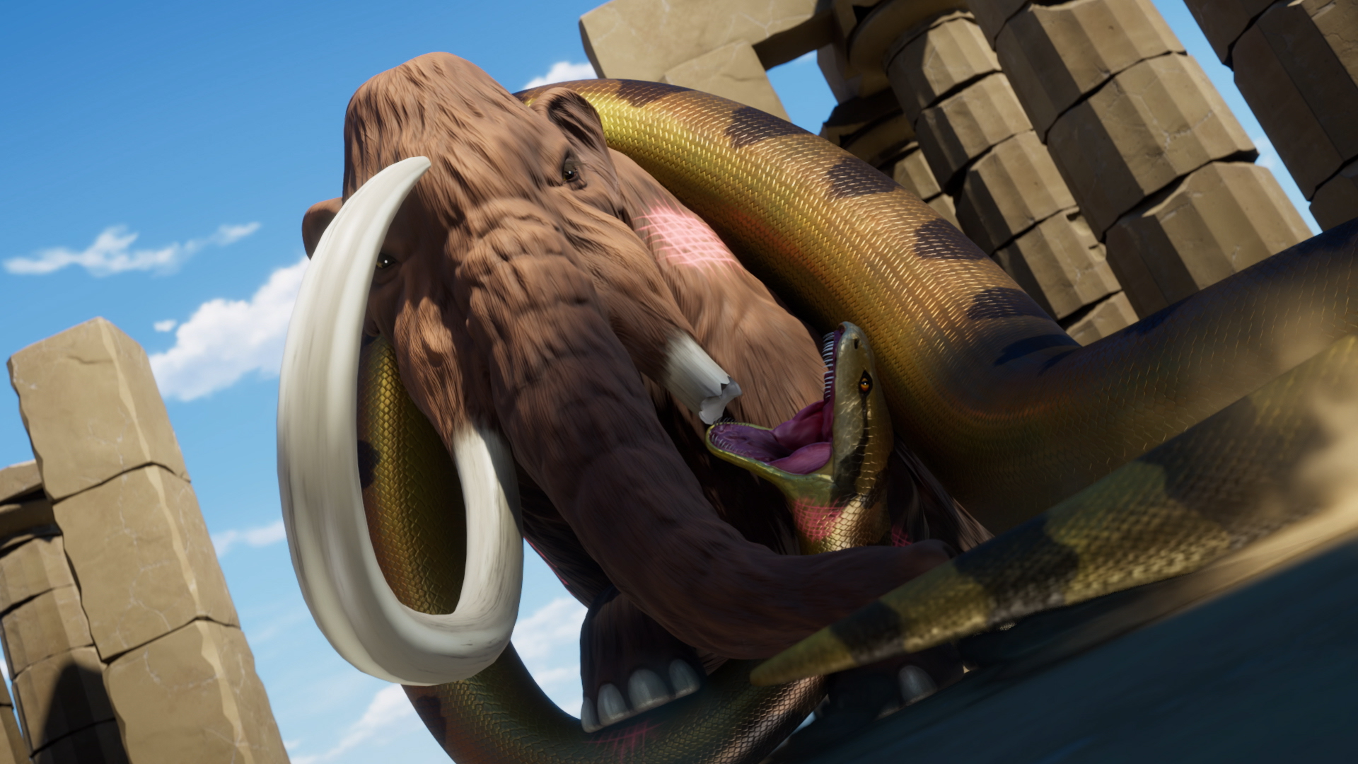 【決勝戦】ティタノボアVSインペリアルマンモス