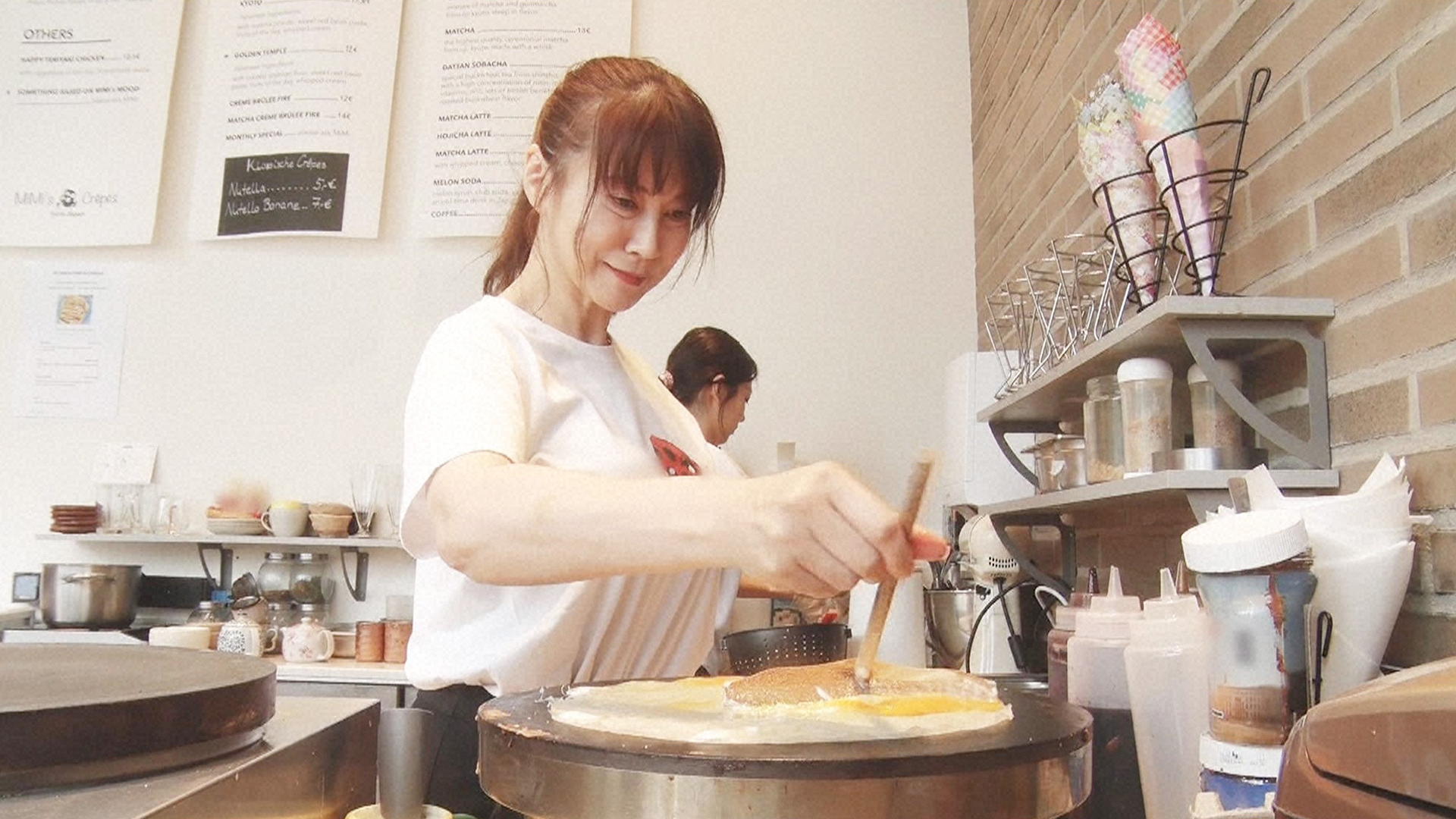 グッと! 地球便 ドイツで日本式クレープ店を営む娘へ