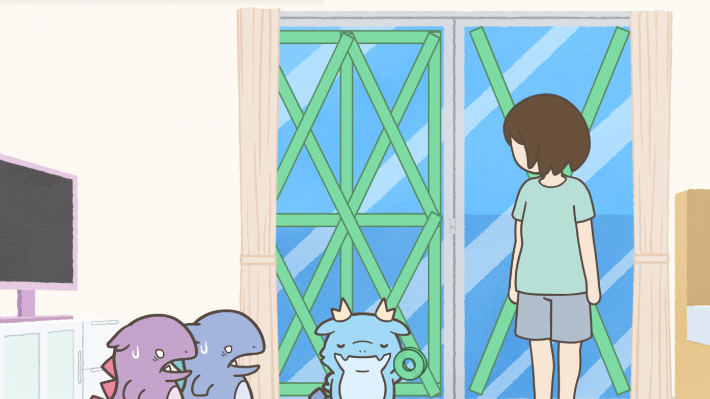 『台風キケン!! なんだが』