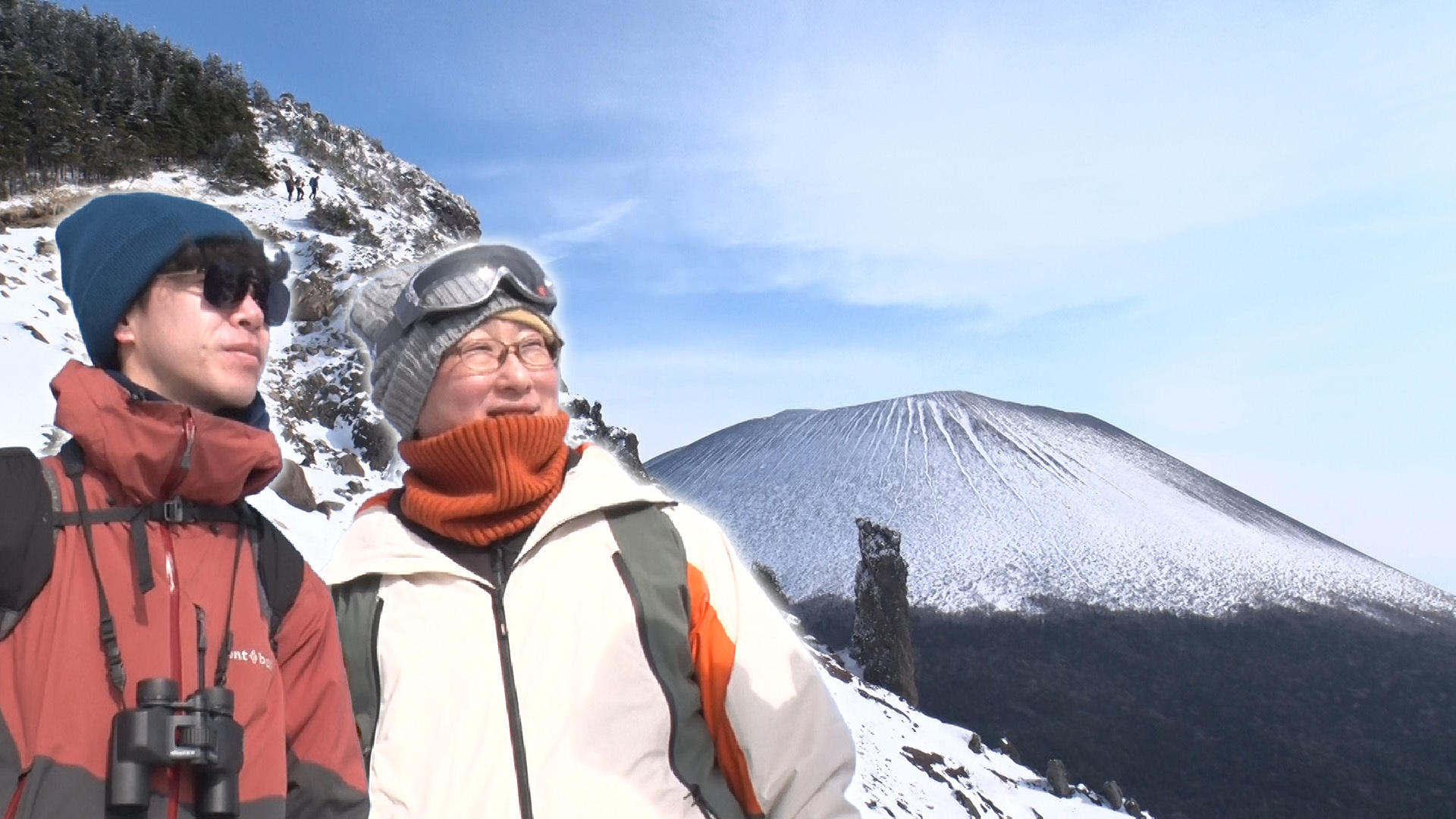 オコジョとカモシカ求めて雪山へ! 真冬のいきものの森で動物観察