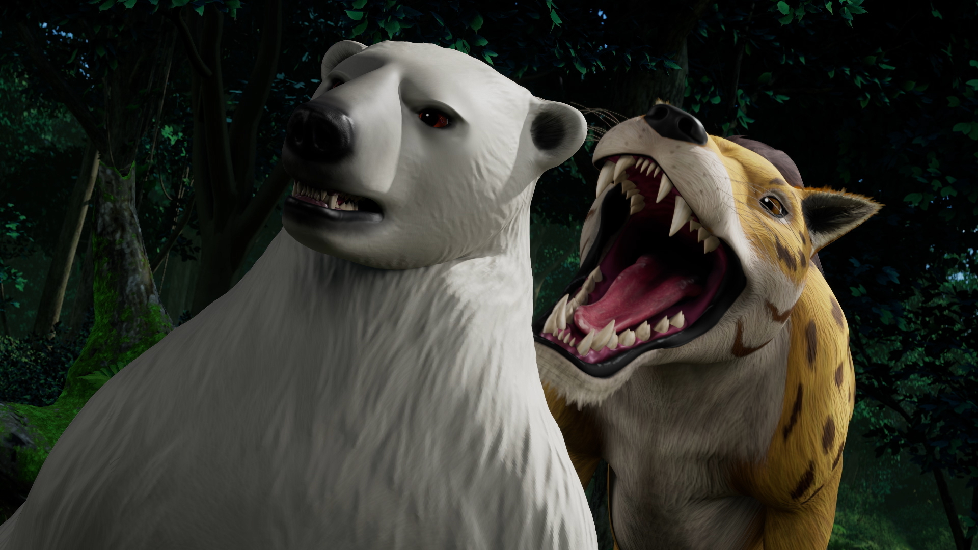 【レギュラーマッチ】アンドリューサルクス VS ホッキョクグマ