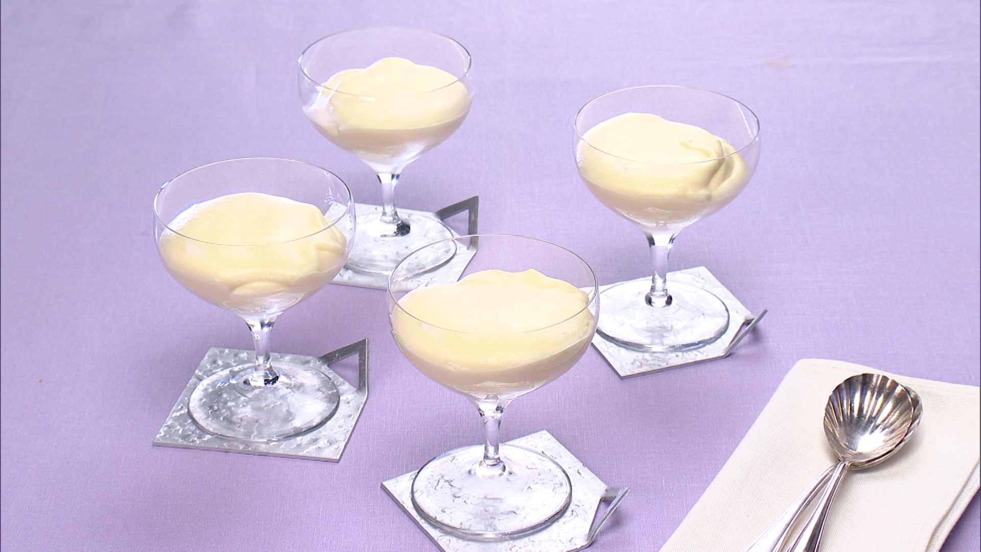 レモンのババロワ