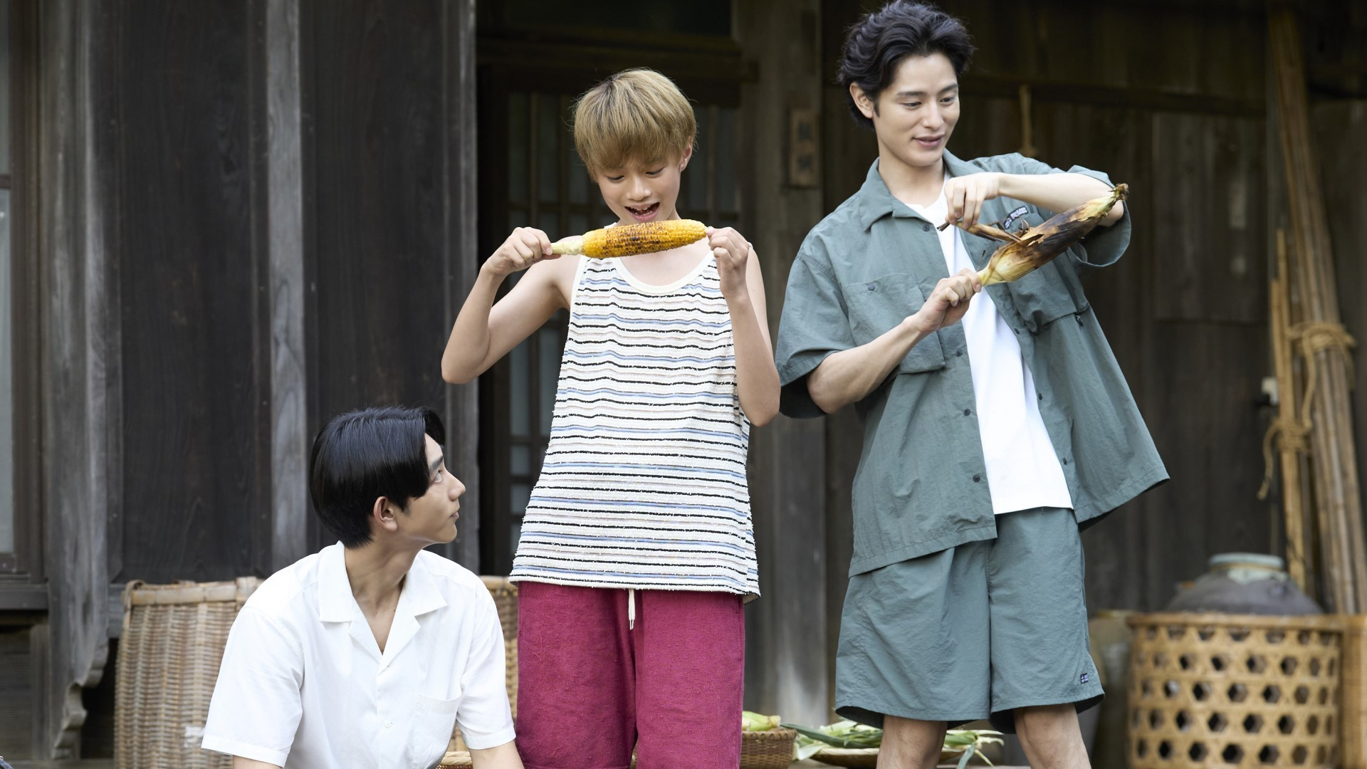 「枝豆とトウモロコシ」