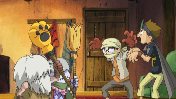 小世界! 風の強い谷のジジモン･ババモン