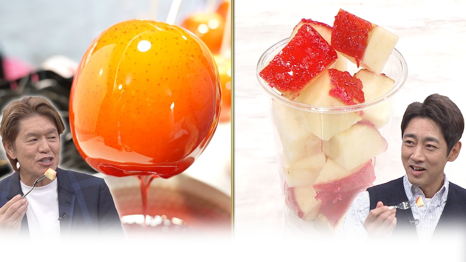 まるで高級スイーツ! 大人気リンゴ飴&革職人のシミ消す達人ワザ