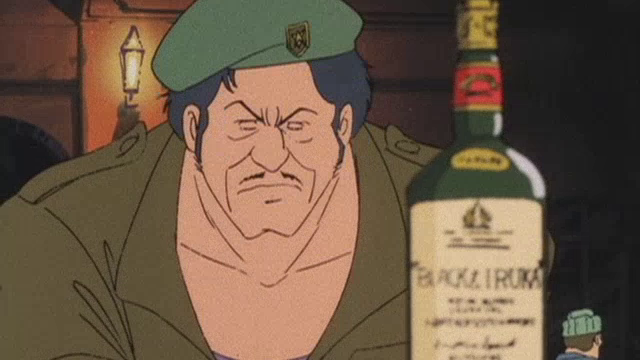 ルパンが戦車でやってきた