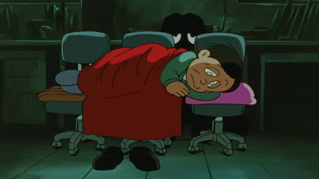 椅子男