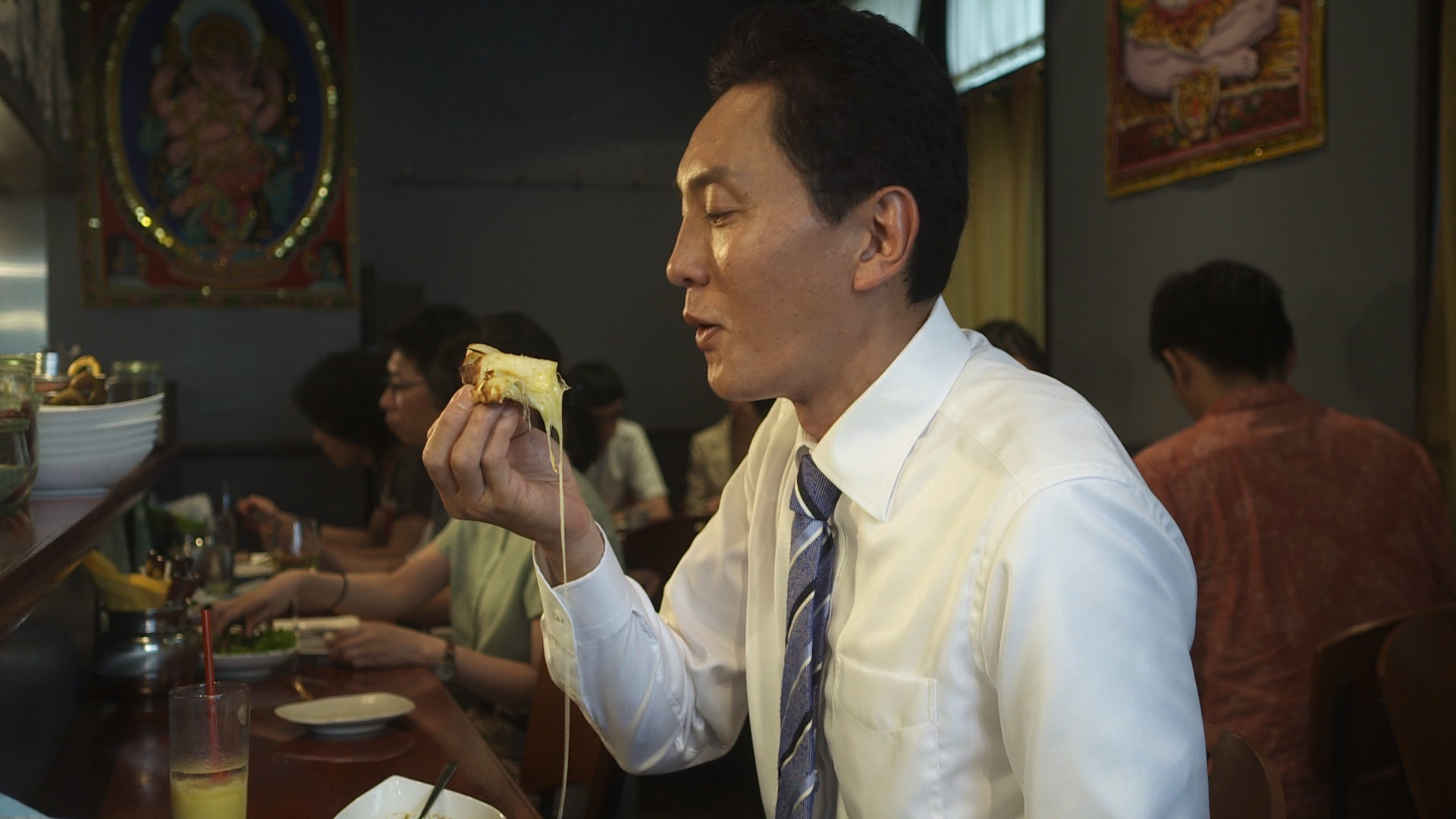 東京都 江東区木場のチーズクルチャとラムミントカレー
