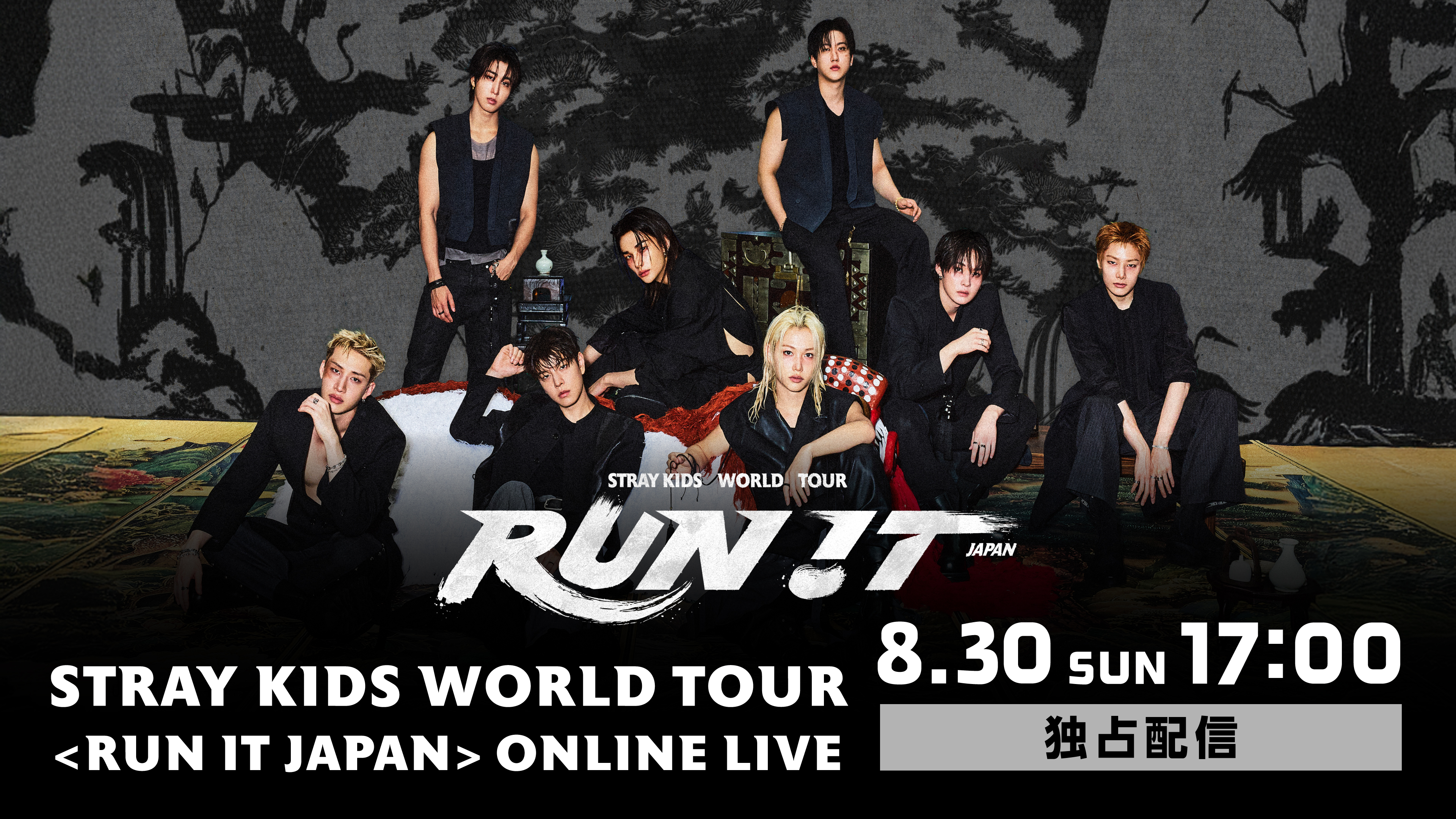 （レンタル/購入）	【Stray Kids】新たなワールドツアー <RUN IT> のMUFGスタジアム公演を独占生配信！